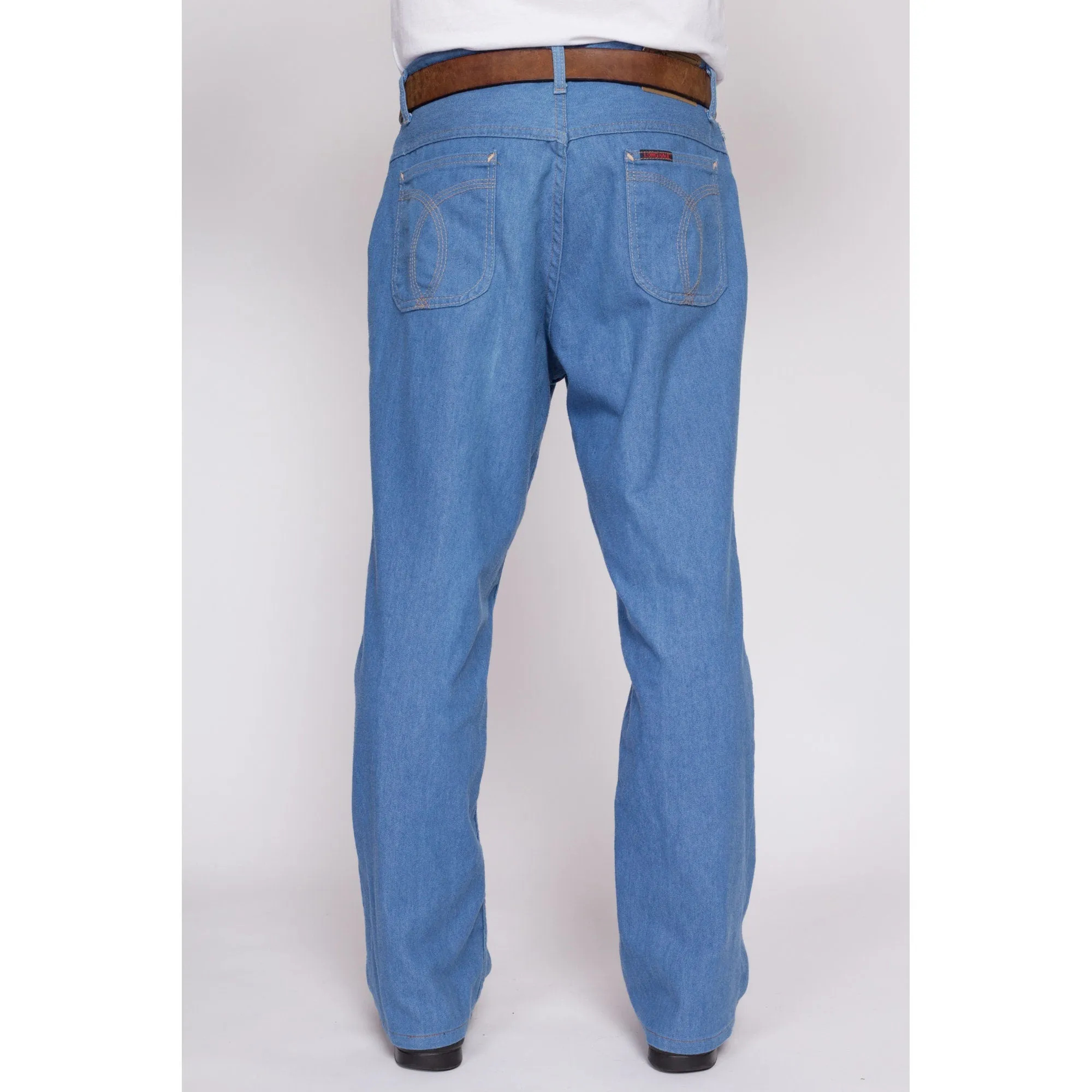 36x32 80s Blue Denim Pants