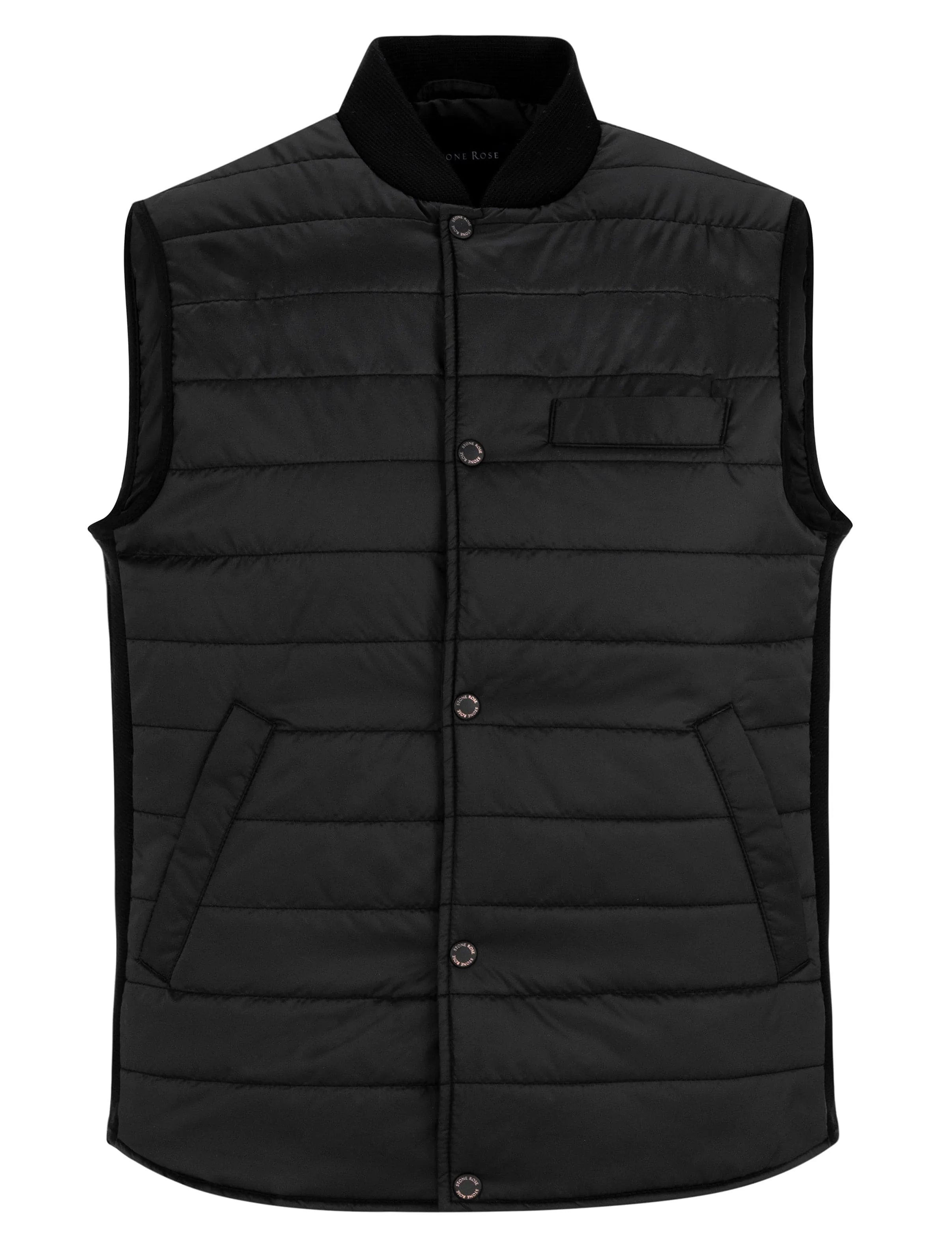 Black Puffer Vest