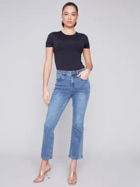 BOOTCUT STRETCH MEDIUM WASH JEANS