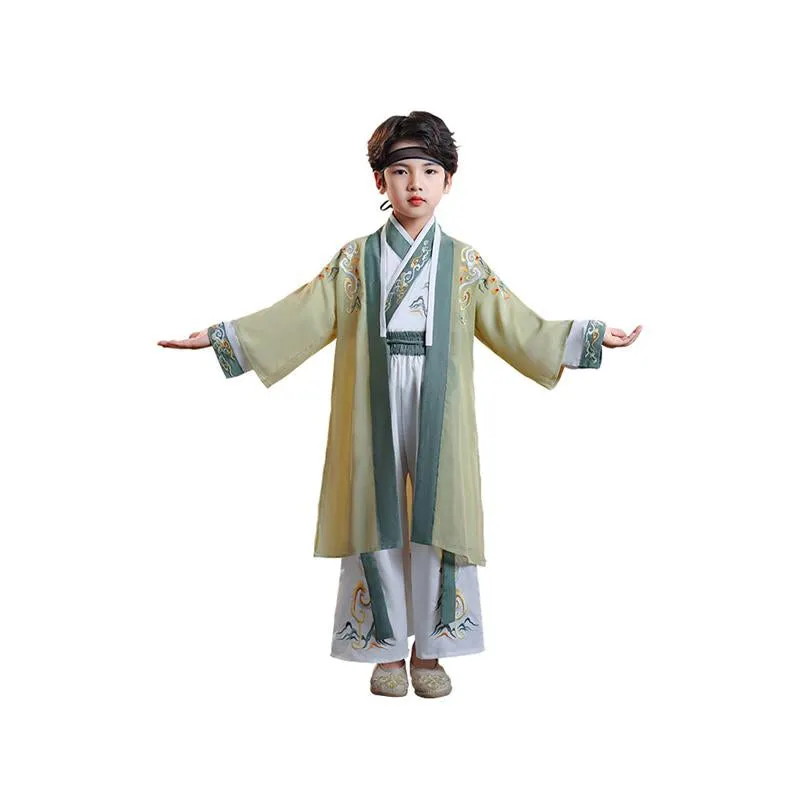 Boys' Traditional Clothing Hanfu Suit