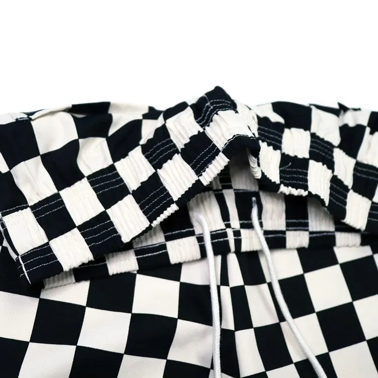 Cookman Wide Chef Pants - Checker : Black