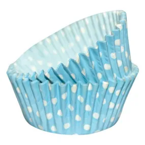 Cupcake Cases - Blue Polka Dot