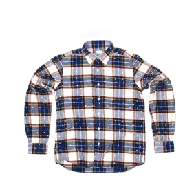 Dot Print Flannel L/S Shirt