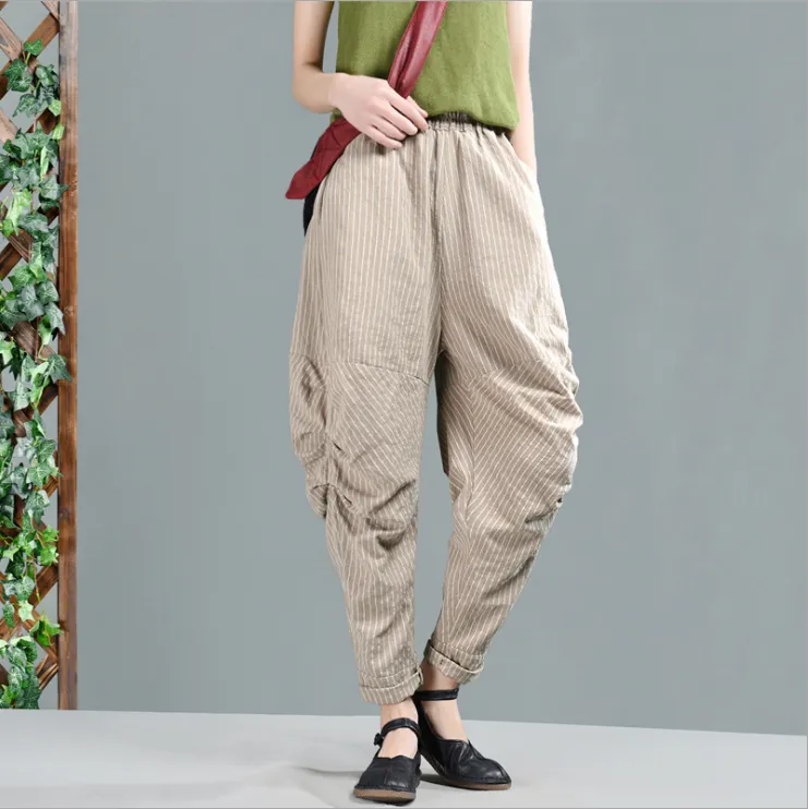 Linen Summer Women Casual Pants LPP97133