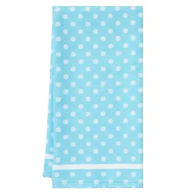 Turquoise Polka Dot Tea Towel by Mode Living